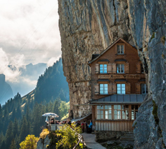 懸崖餐廳(山中秘境) Berggasthaus Aescher